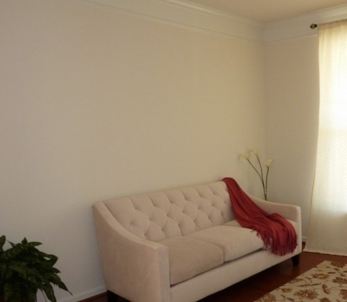 Living Room Goes from Drab to Fab