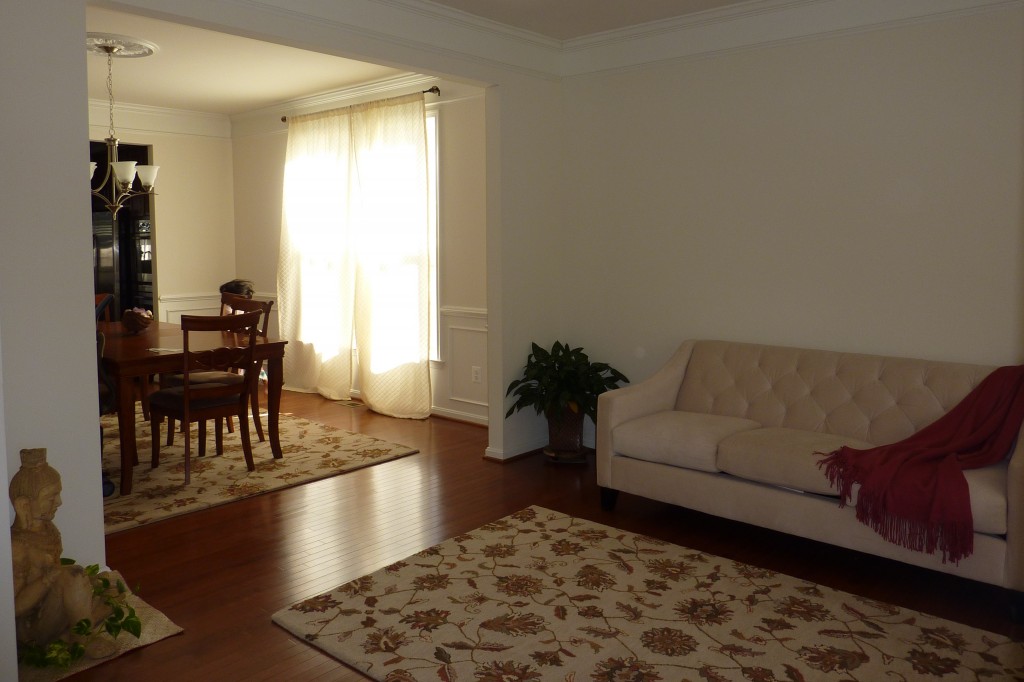 Living Room Goes from Drab to Fab