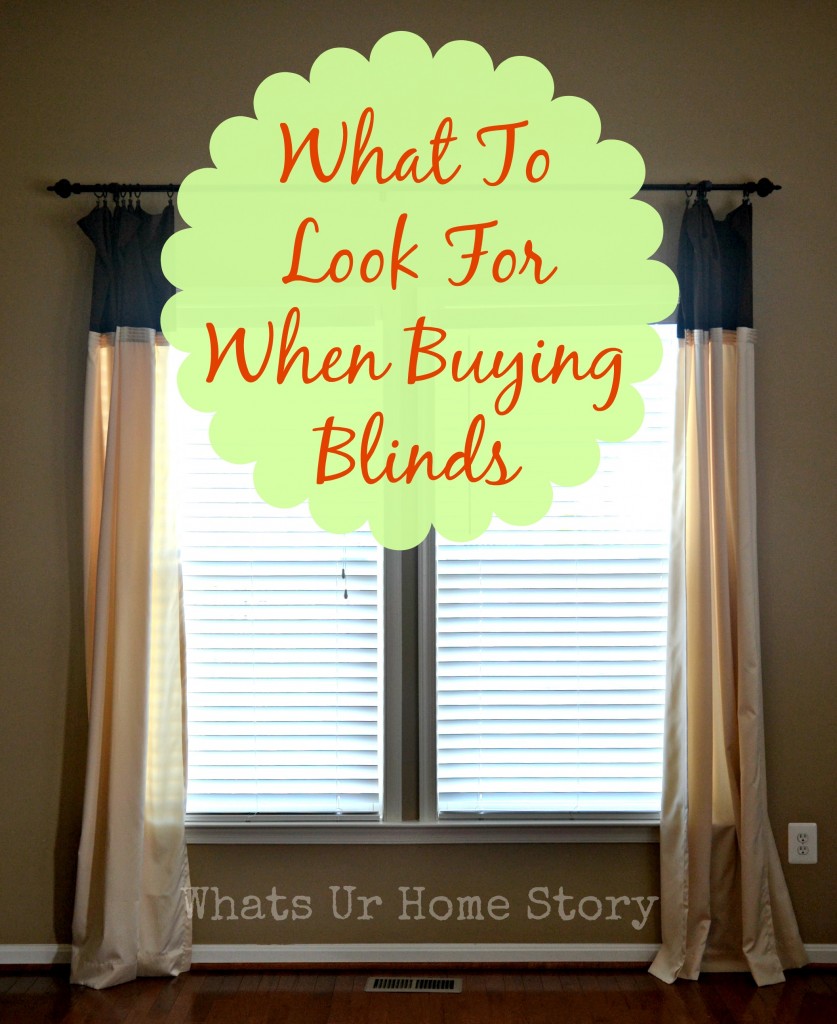 What to Look for When Buying Window Blinds