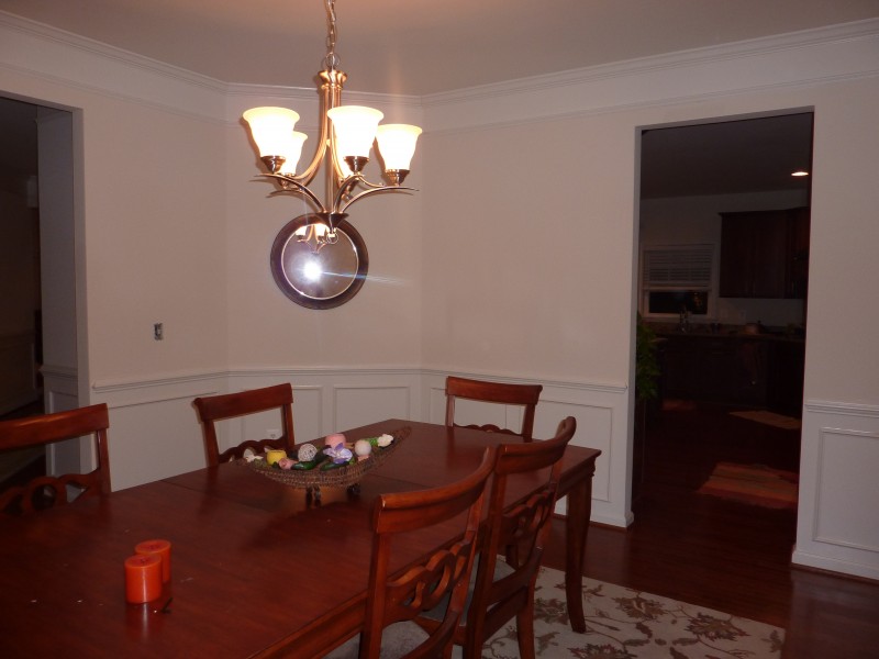 dining room before