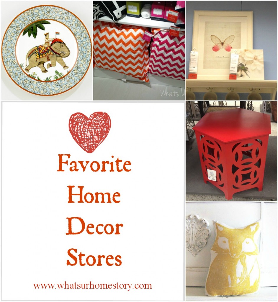 Favorite Home Goods Stores