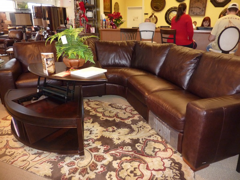 The Prefect Leather Sectional Search