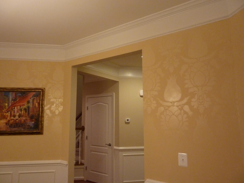 How to Paint a Room with Stencil