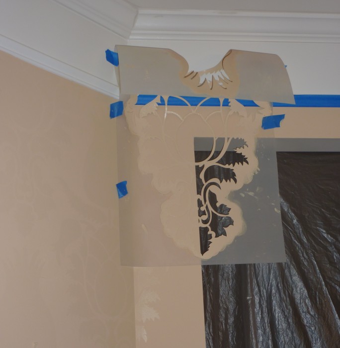 How to Paint a Room with Stencil