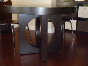 West Elm Cutout Round Dining Table