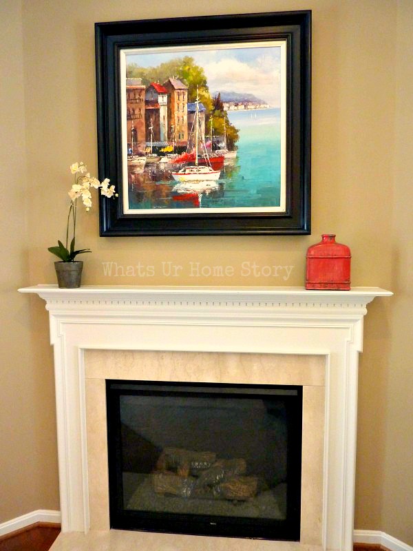 Simple Fireplace Mantel Decor, Simple Fireplace Mantel Decorating Ideas