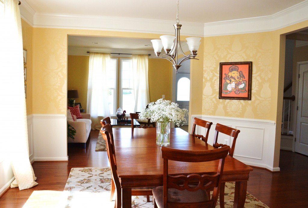Our New Transitional Dining Room