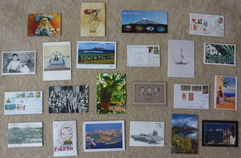 Postcard Gallery Wall