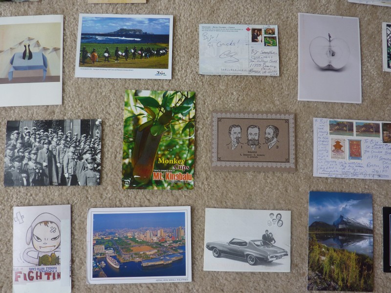 Postcard Gallery Wall
