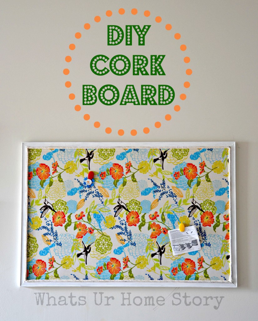 DIY Bulletin Board Tutorial