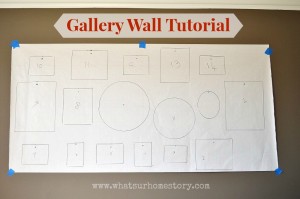 gallery wall tutorial, diy photo gallery wall, the easy way to hang groupings of photos