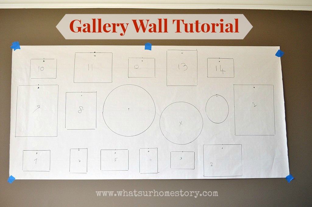 gallery wall tutorial, diy photo gallery wall, the easy way to hang groupings of photos