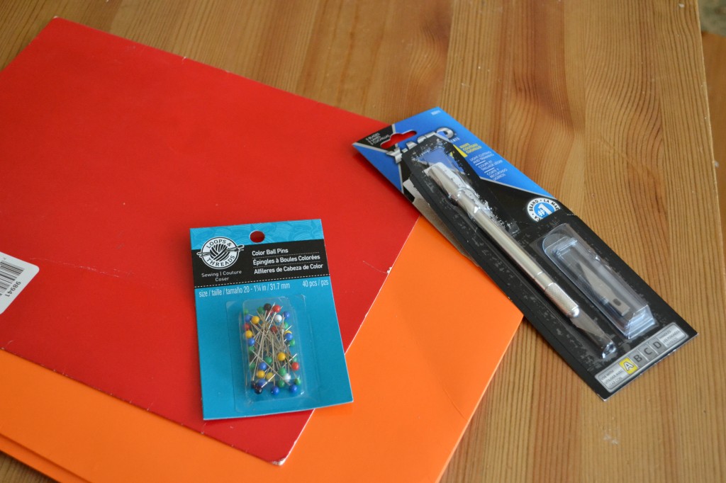flag pins for cork board DIY Cork Board Map