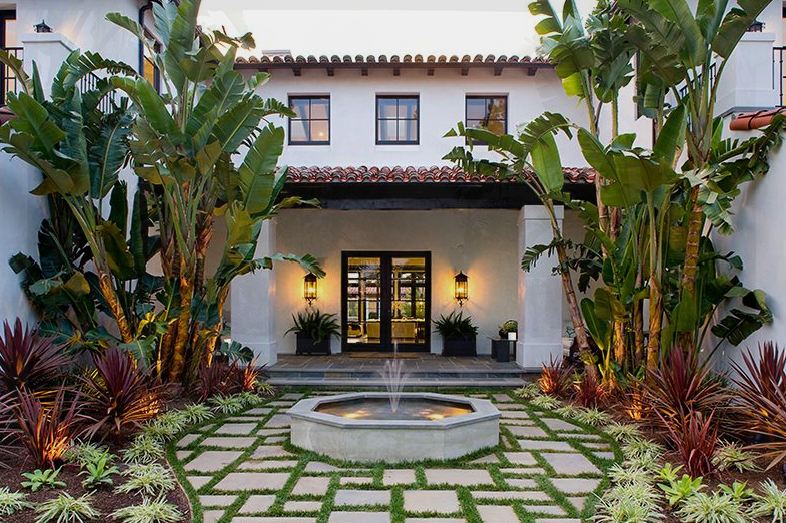 Spanish revival style home