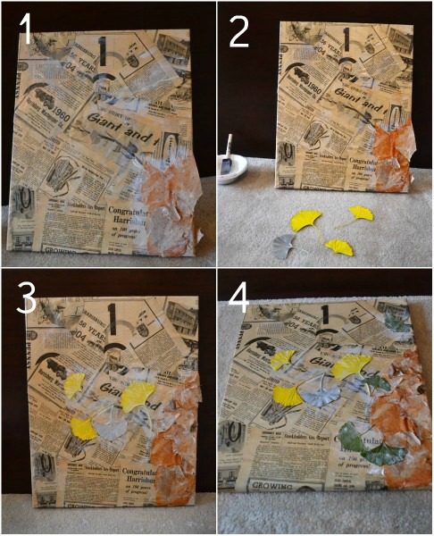 Recycled Newspaper Craft