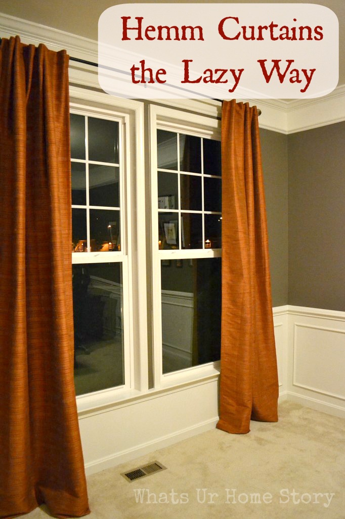 How to Hem Curtains the Easy Way