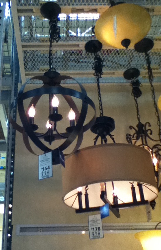 orb chandelier