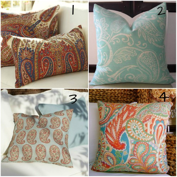 For the Love of Paisleys   Paisley Decor