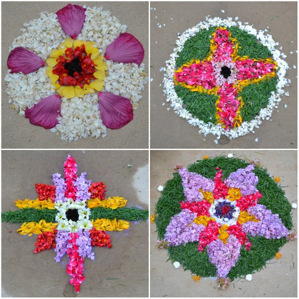 2012 Onam Pookalam