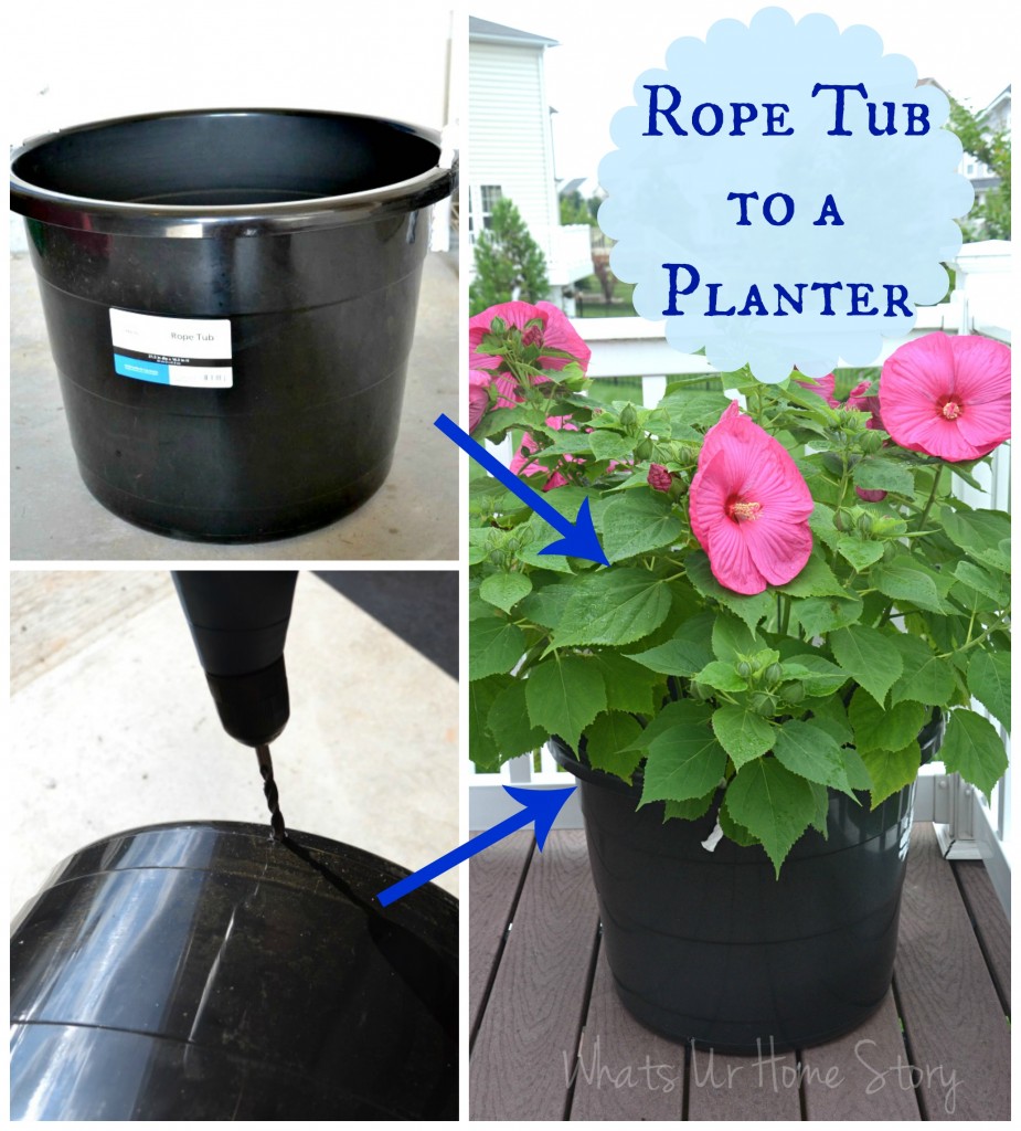 The Cheapest Way to DIY Large Plant Pots!