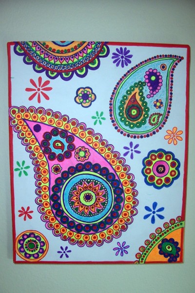 paisley art