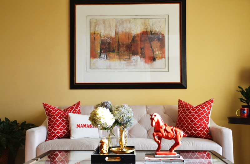 Whats Ur Home Story: Living room makeover,, Sherwin Williams August Moon