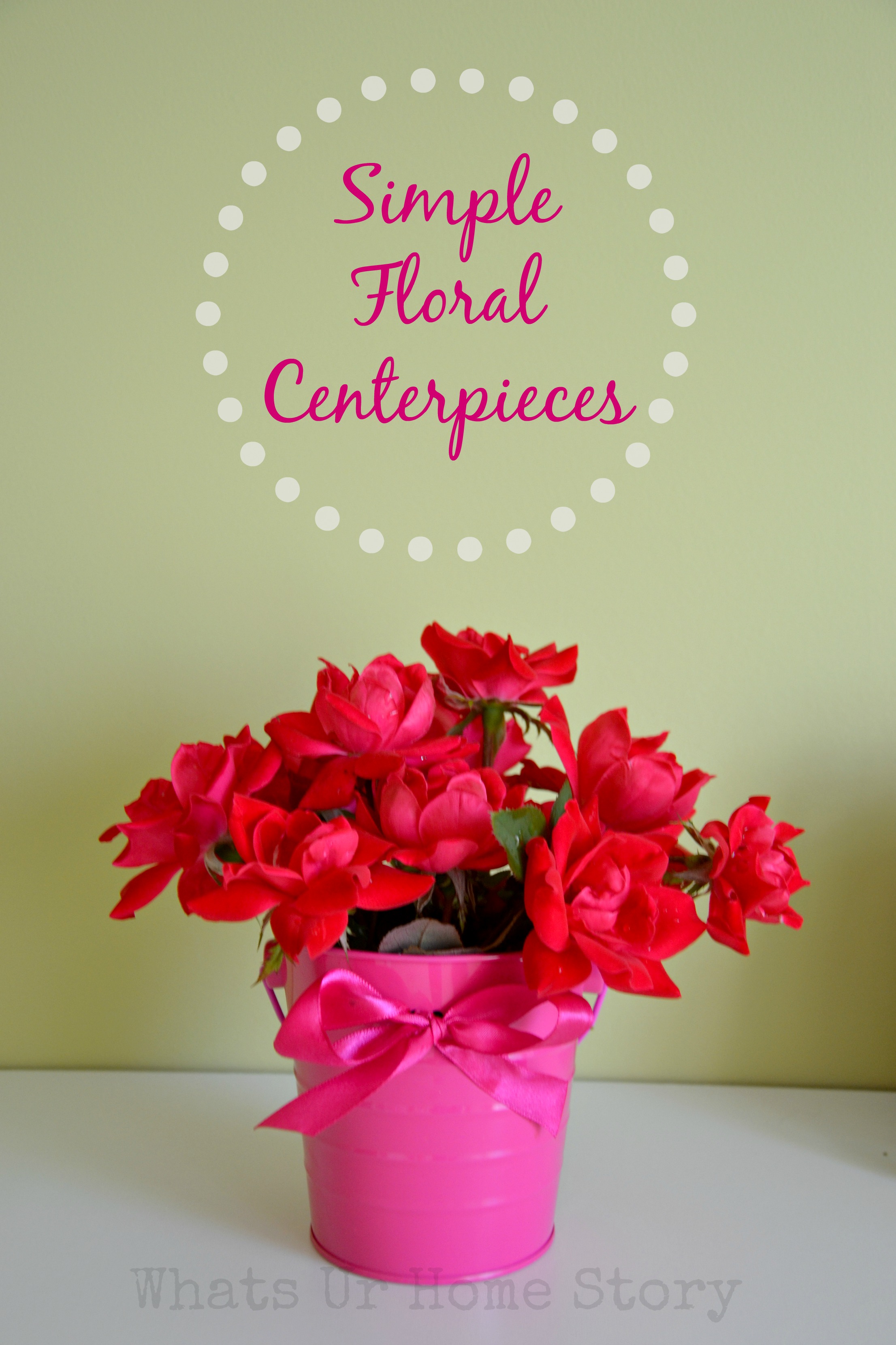 simple flower arrangements