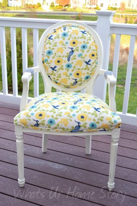 Annie Sloan Chalk Paint Chair Makeover