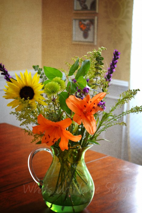 Working with Grocery Store Flowers