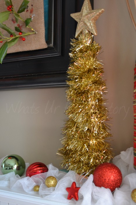 Tinsel Christmas Decorations  Whats Ur Home Story