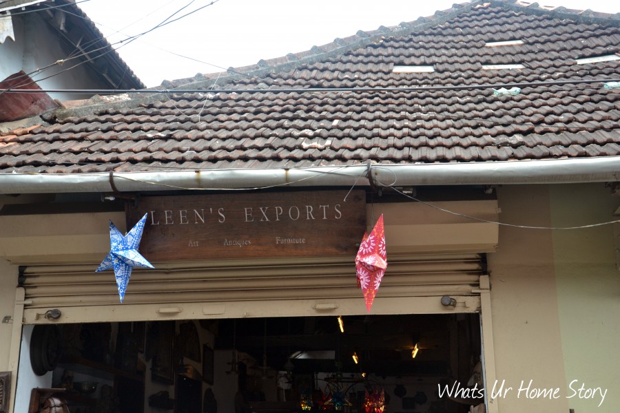 Antiquing in Jew St, Fort Kochi