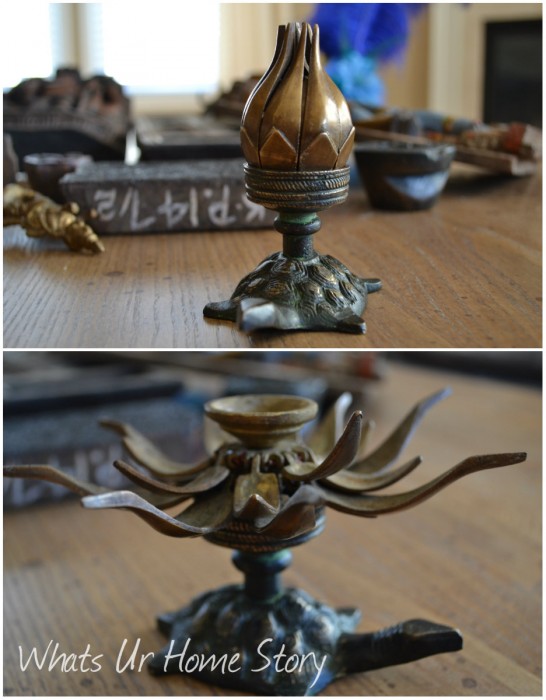 Whats Ur Home Story: Antique candle holder, Indian candle holder