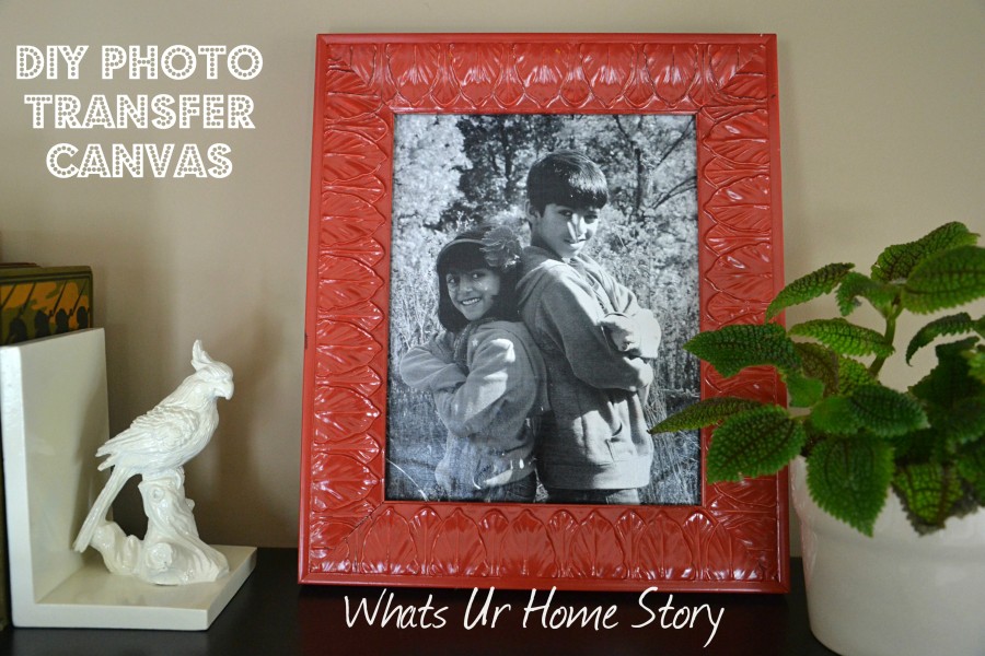 Mod Podge Photo Transfer Wall Art