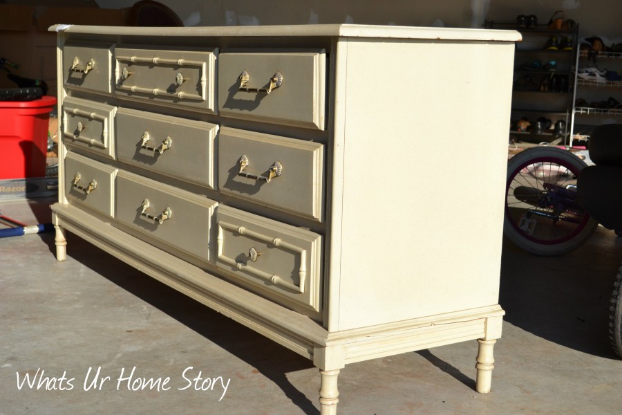 Chalk Paint Dresser Makeover