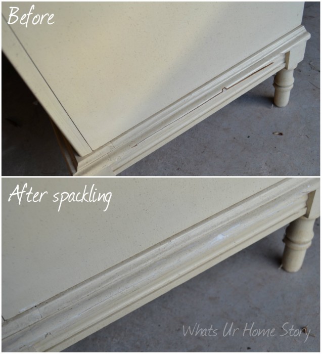 Chalk Paint Dresser Makeover