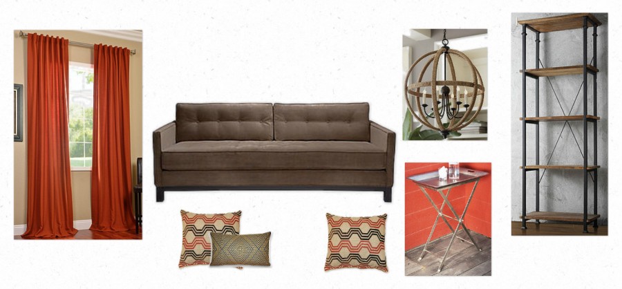 Same Look 4 Less   Open Family Room Decorating