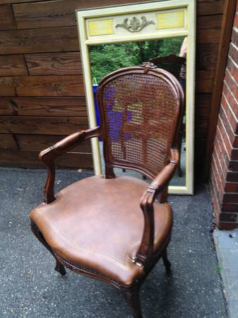 Cane back chair