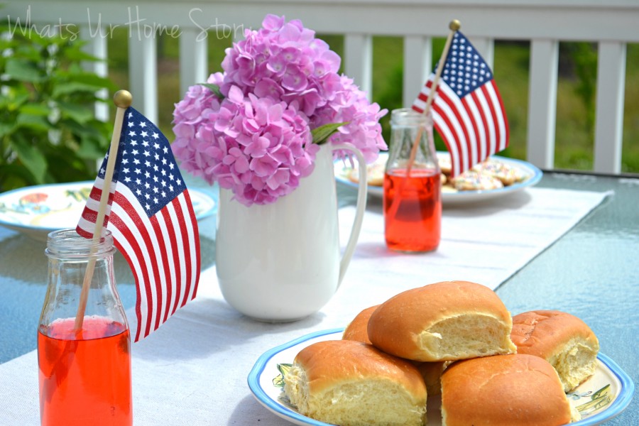 EasyJulydecorating,july th decorations,SimpleJulydecor,patrioticdecor,julythdecorations