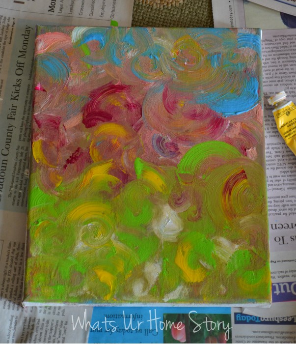 DIY Abstract Painting