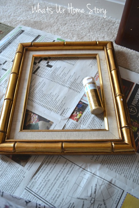 Easy Way to Frame a Canvas Picture