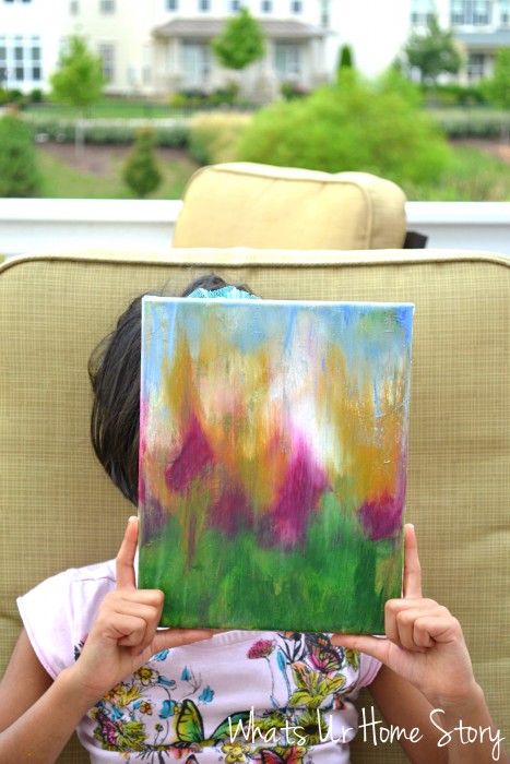 DIY Abstract Painting