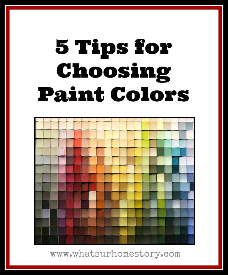 TipsonHowtoChoosePaintColors,