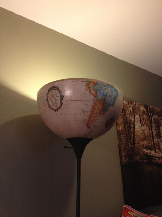 The New About Page & Vintage Globe Lights
