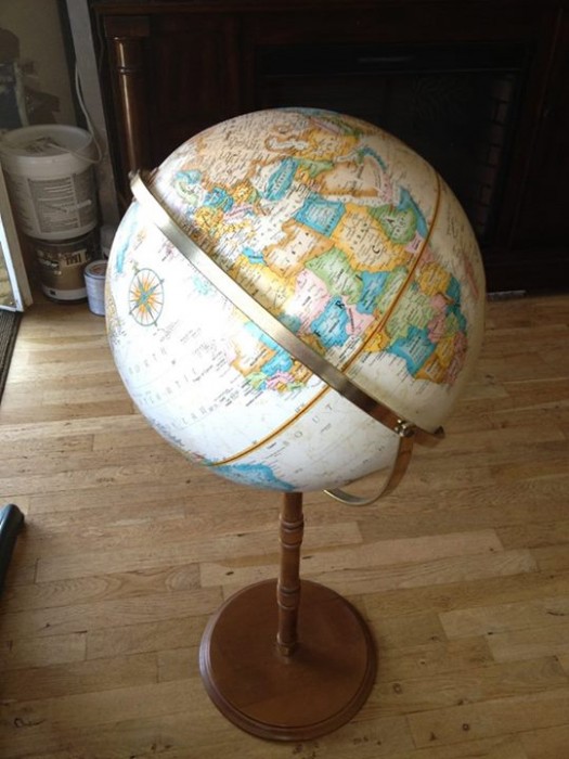 The New About Page & Vintage Globe Lights