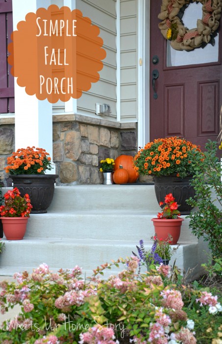 Our Fall Porch