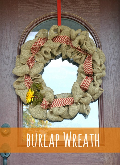 DIY Burlap Wreath