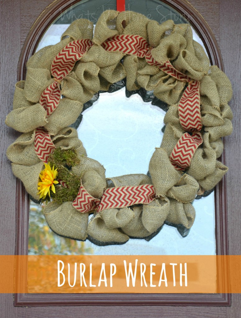 How to Reuse Burlap Ribbon