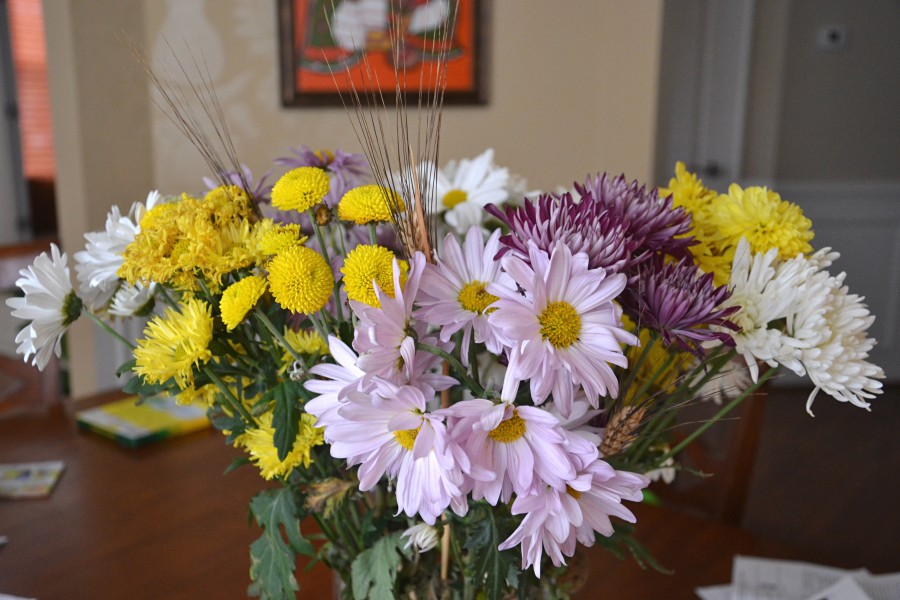 Pumpkin Floral Centerpiece