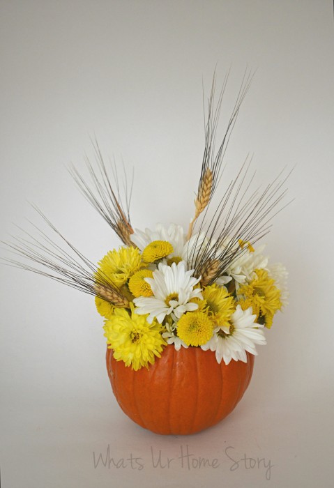 Pumpkin Floral Centerpiece