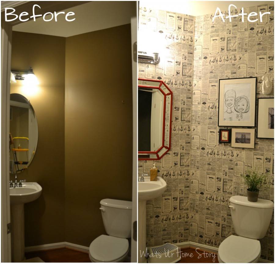 Powder Room Reveal